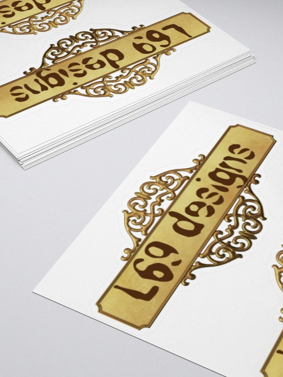 SIXTY NINE DESIGNS gold banner product image (4)