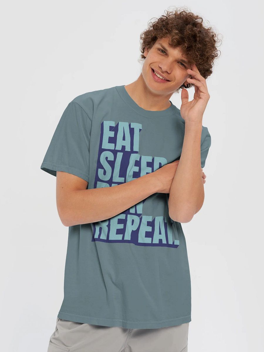 EAT SLEEP RUN REPEAT Tee product image (29)
