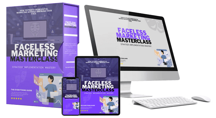 Faceless Marketing Masterclass product image (1)