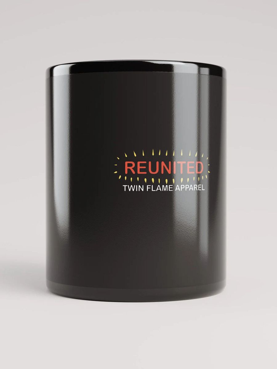 'Reunited' Black Glossy Mug product image (5)