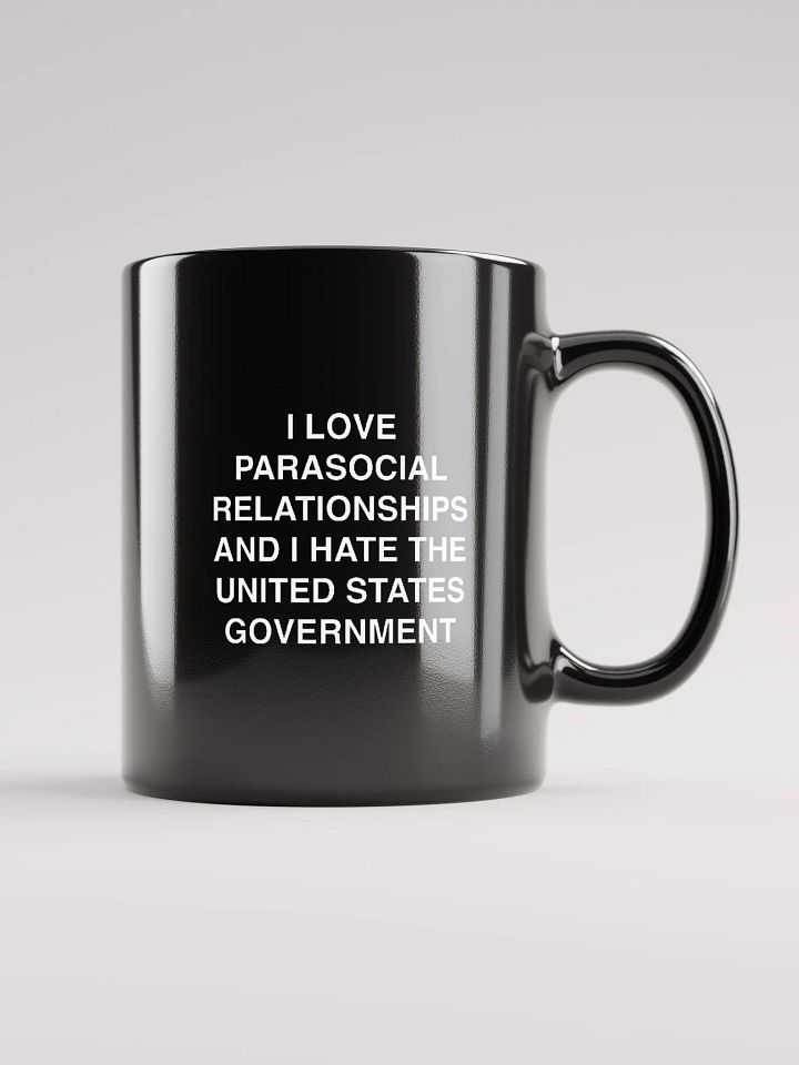 Parasocial Mug (Black) product image (1)
