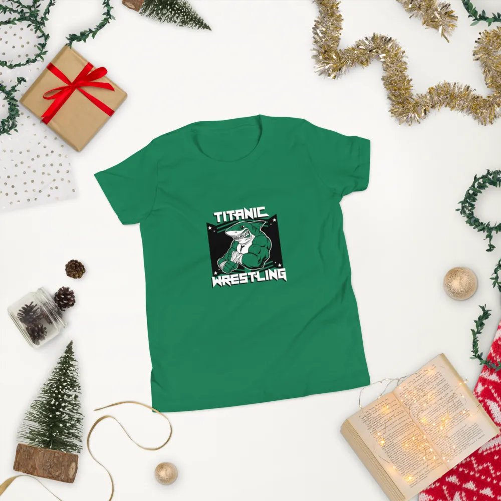 Kids Shark Tee - GREEN product image (4)