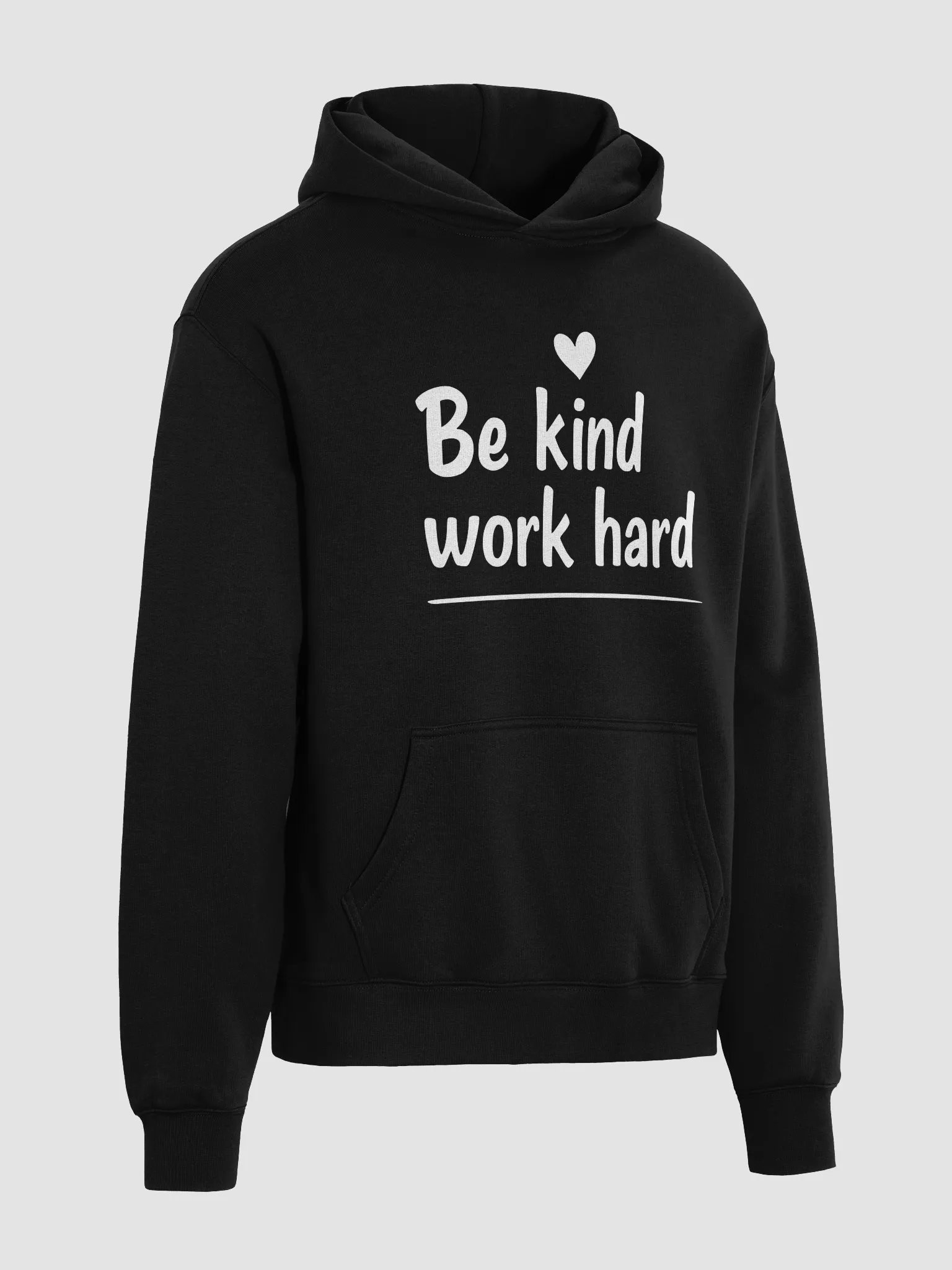 Unlock Your Best Self with Gigi Hadid’s Inspiring Mantra:   Be Kind, Work Hard  — The Hoodie That Transforms Fans into Champions product image (4)