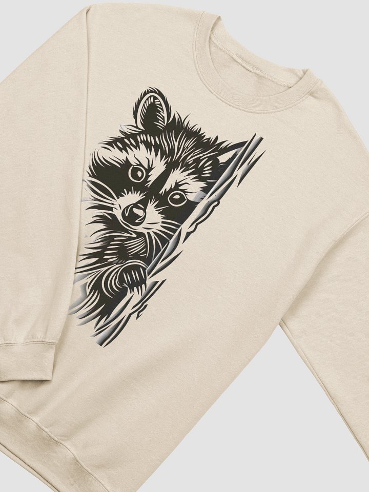 Peekaboo Fox Monochrome Sweatshirt product image (2)