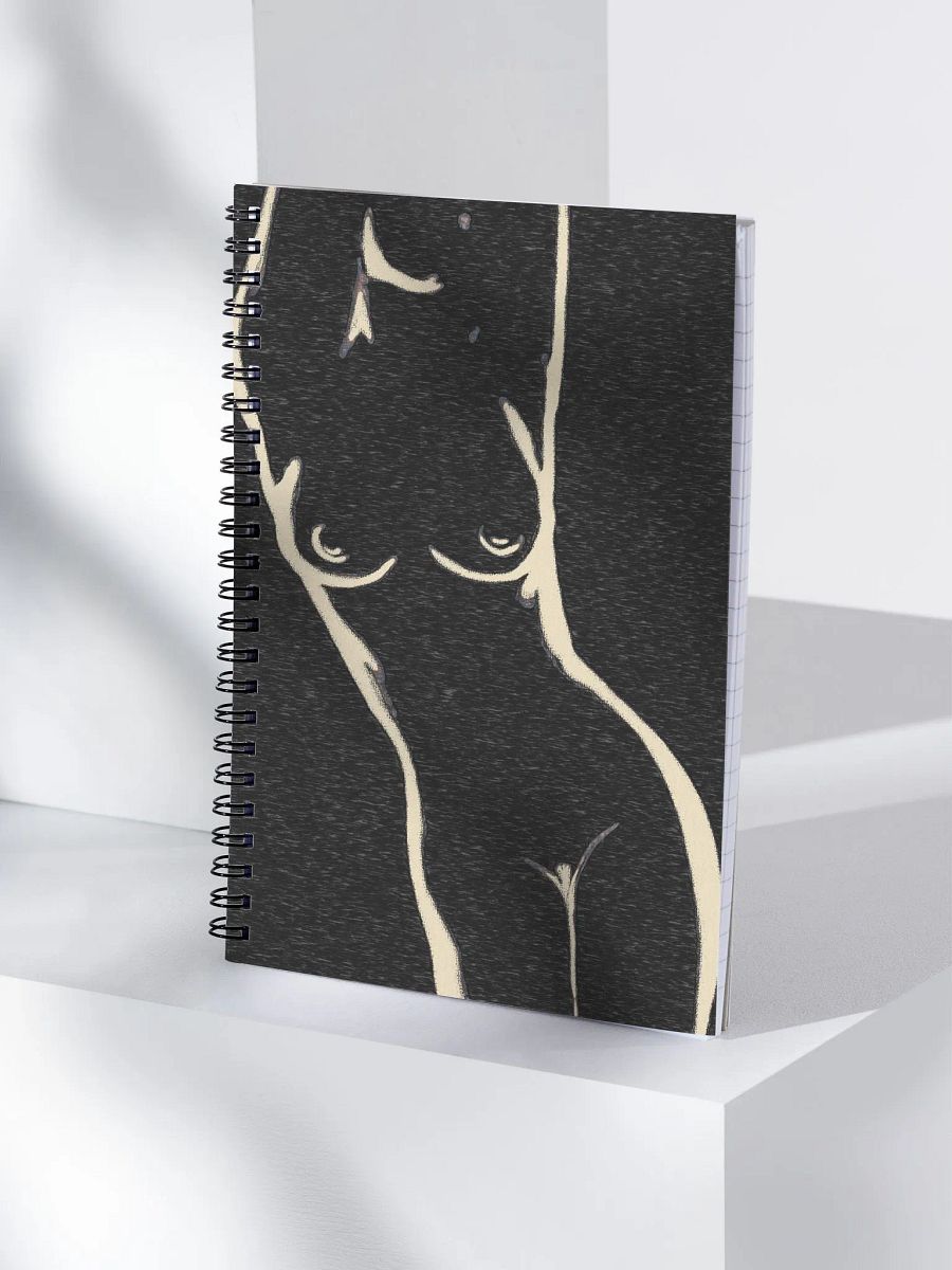Her shapes in the Dark - Spiral Notebook product image (3)