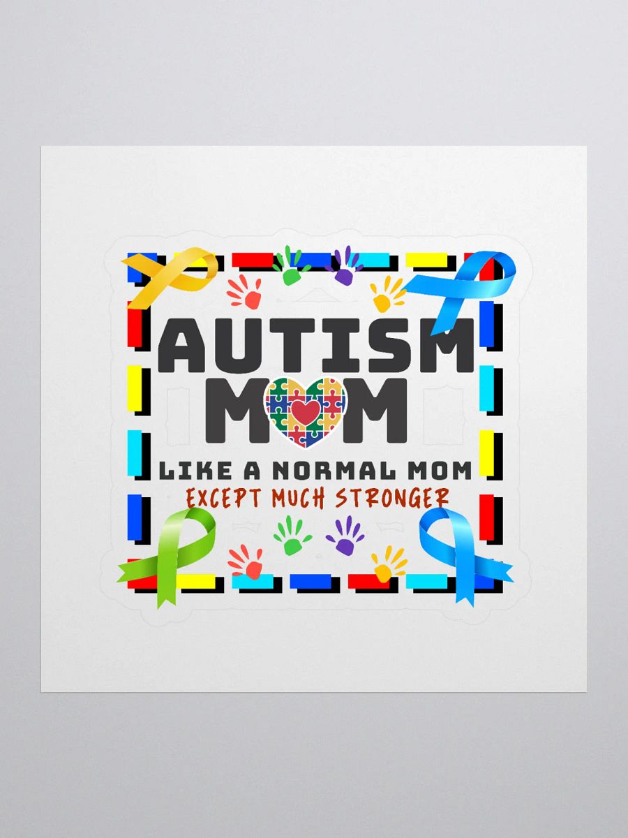 Autism Mom Sticker product image (1)