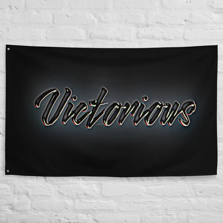 Victorious - Black - Flag product image (10)
