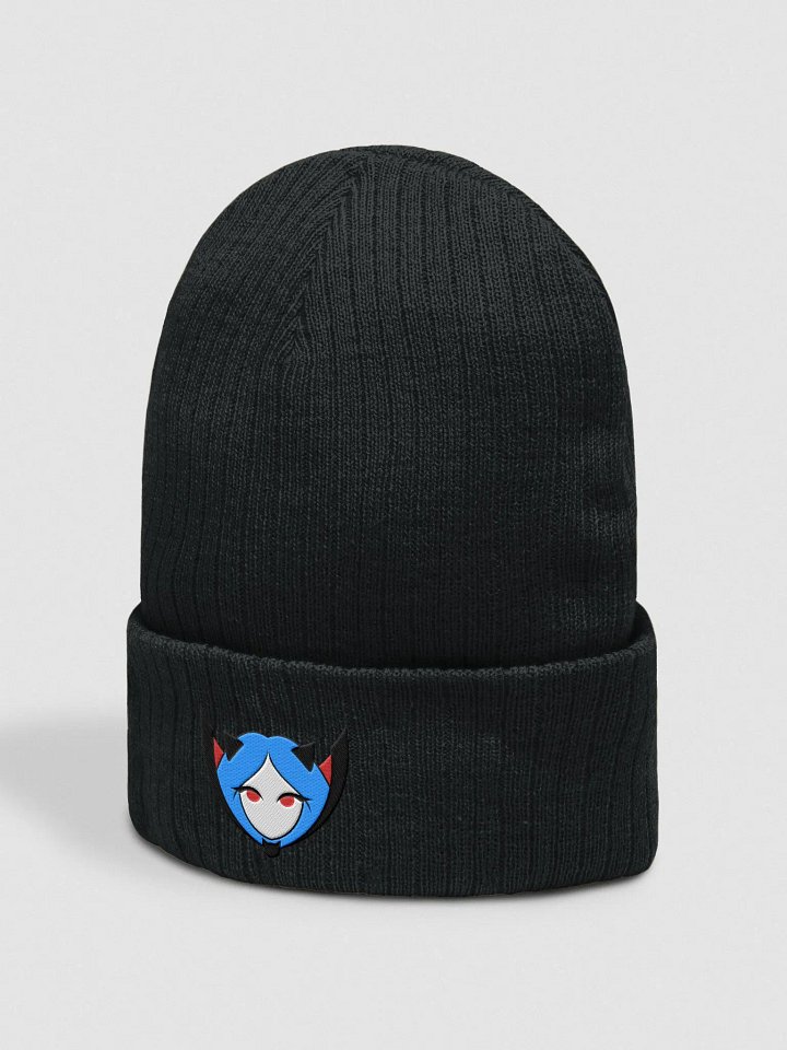 LOGO Atlantis Ribbed Knit Beanie product image (7)
