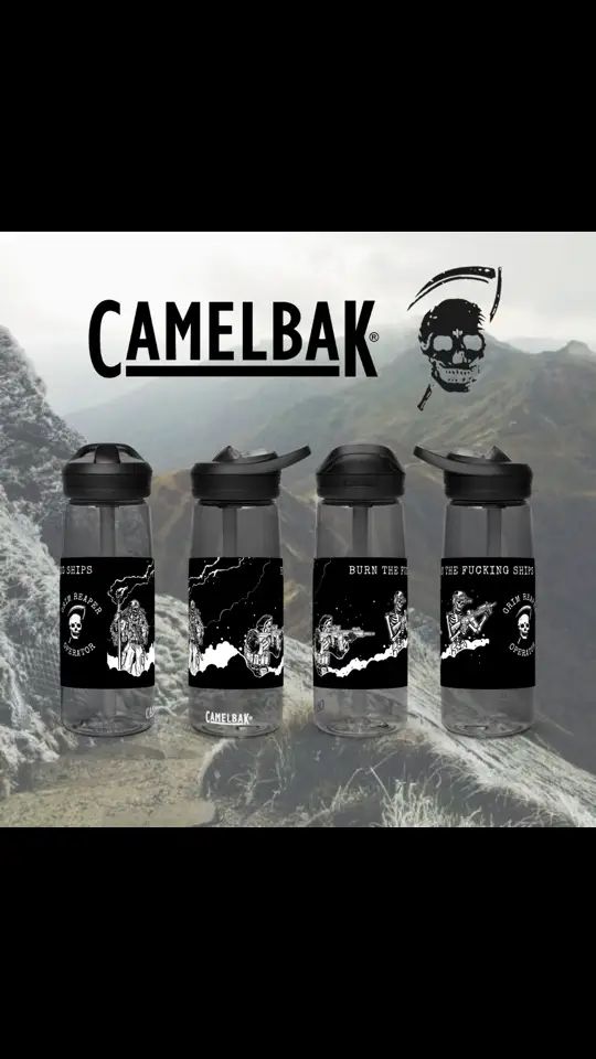 We had a big dream to make a collab with a brand that you guys all know and trust it.  With our calculations this product is going to be available at the end of February on grimoperator.com (link in bio) 🤙🏽🪖 #camelbak #waterbottle #militarylife #militarytiktok #cqb #specialforces #soldiers #militaryedit #sf 