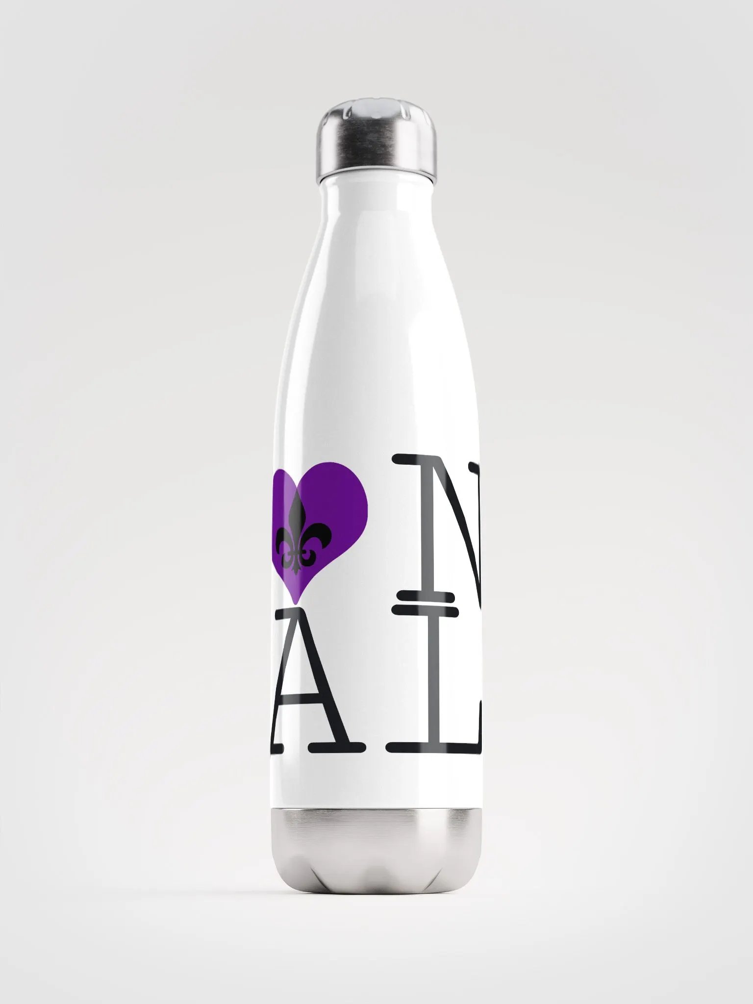 I LOVE NOLA **BIGSHOT BOTTLE** (PURPLE HEART STAINLESS STEEL) product image (1)