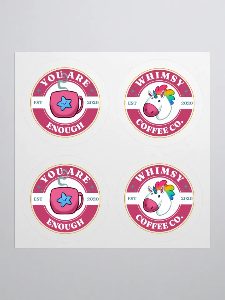 Whimsy Coffee Co Sticker Sheet product image (1)