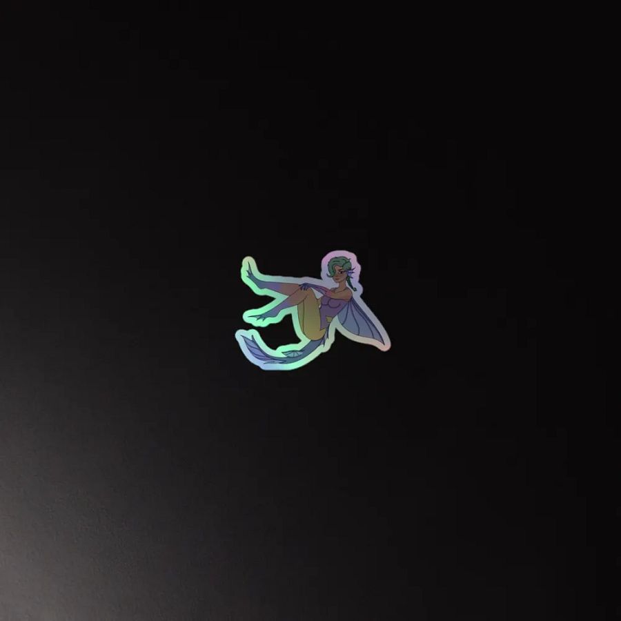 Fish Girl Sticker product image (4)