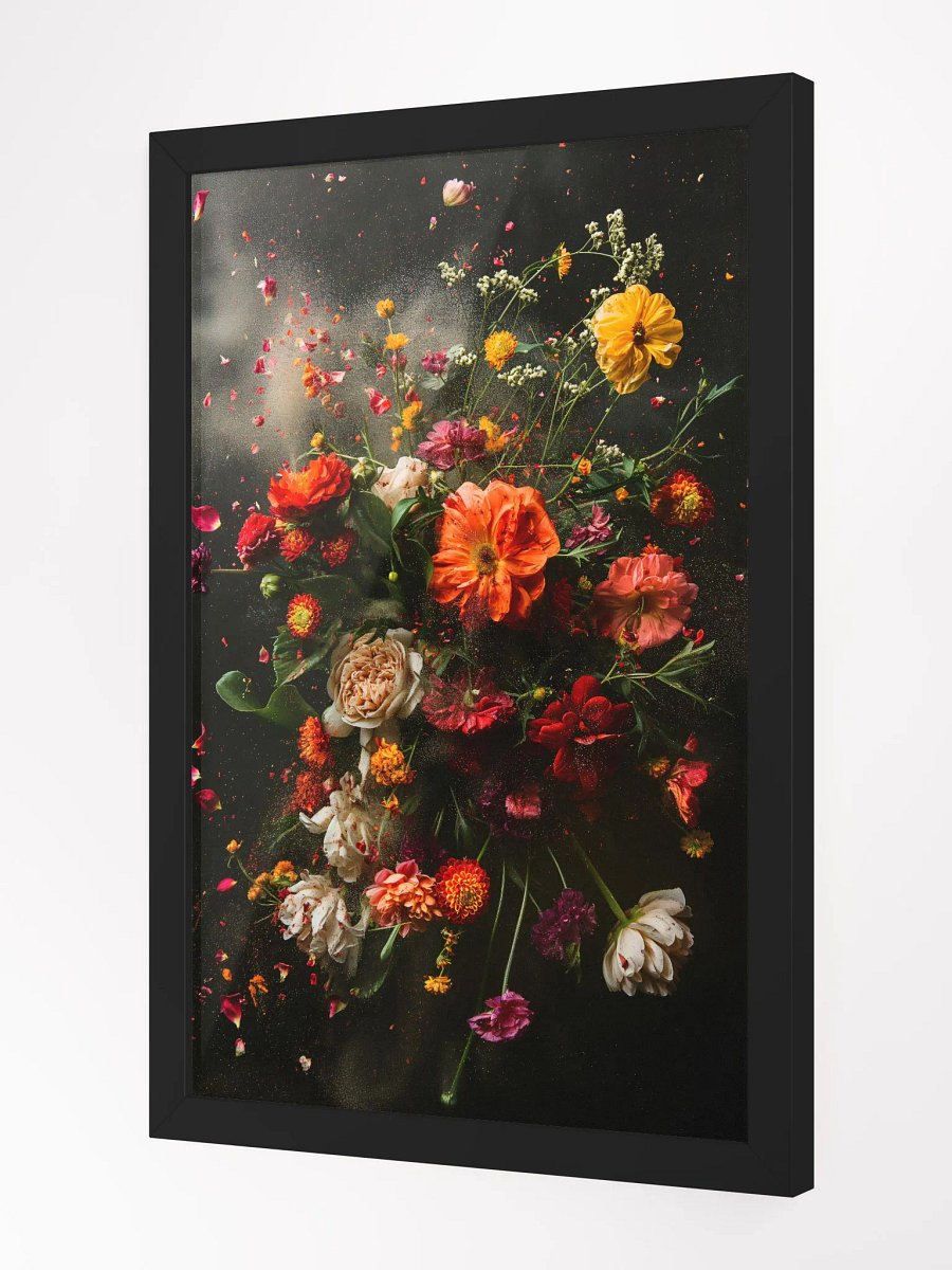 Floral Explosion - Unique Framed Posters for Distinctive Decor product image (2)