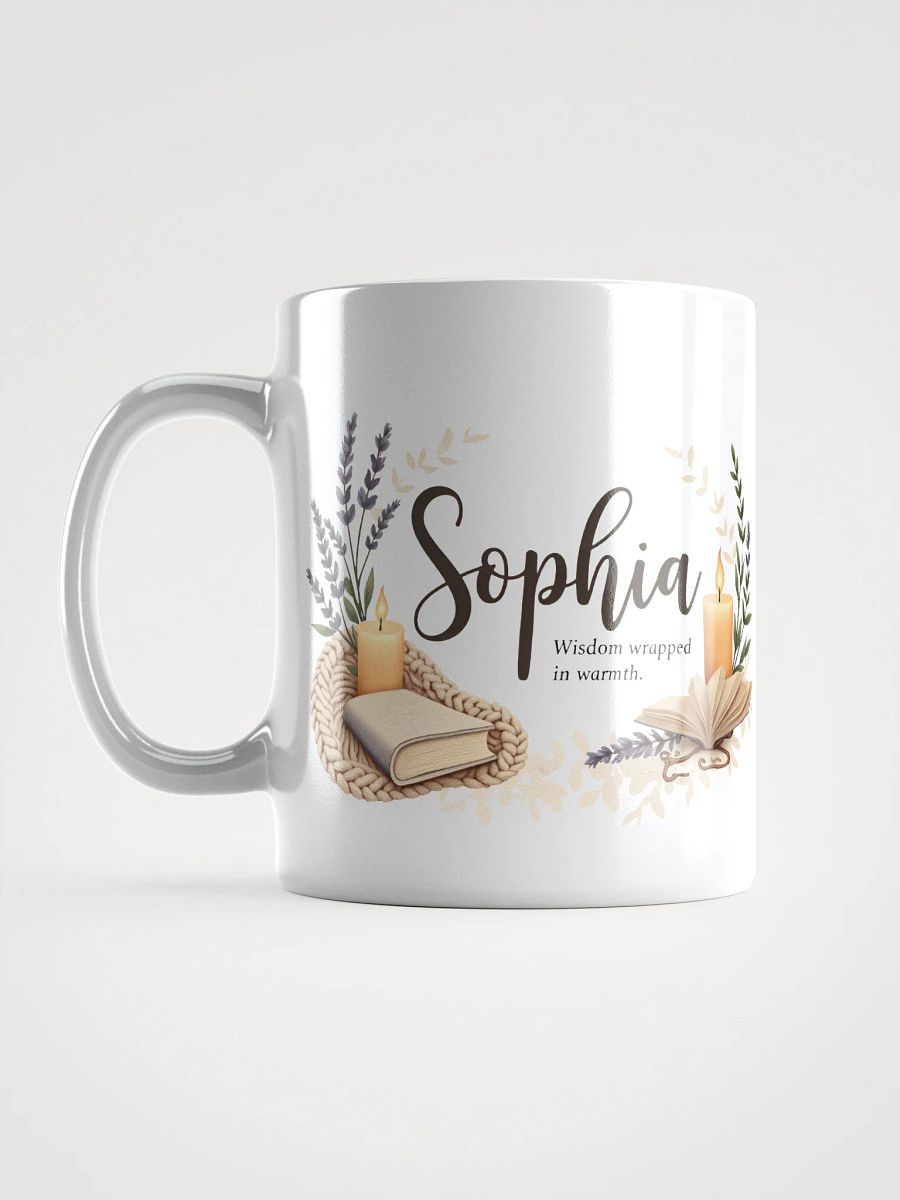 Celebrate the Beauty of Wisdom: Sophia Mug – Sophia, Wisdom Wrapped in Warmth product image (6)