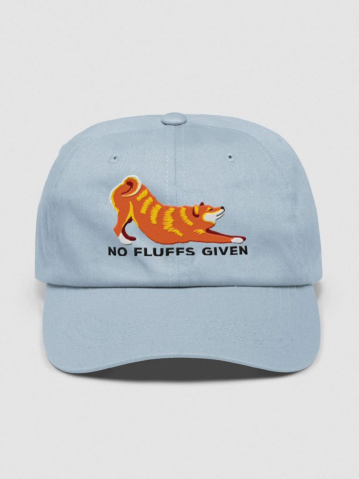 No Fluffs Given Classic Dad Hat(Embroidered) of a Shiba Inu product image (9)