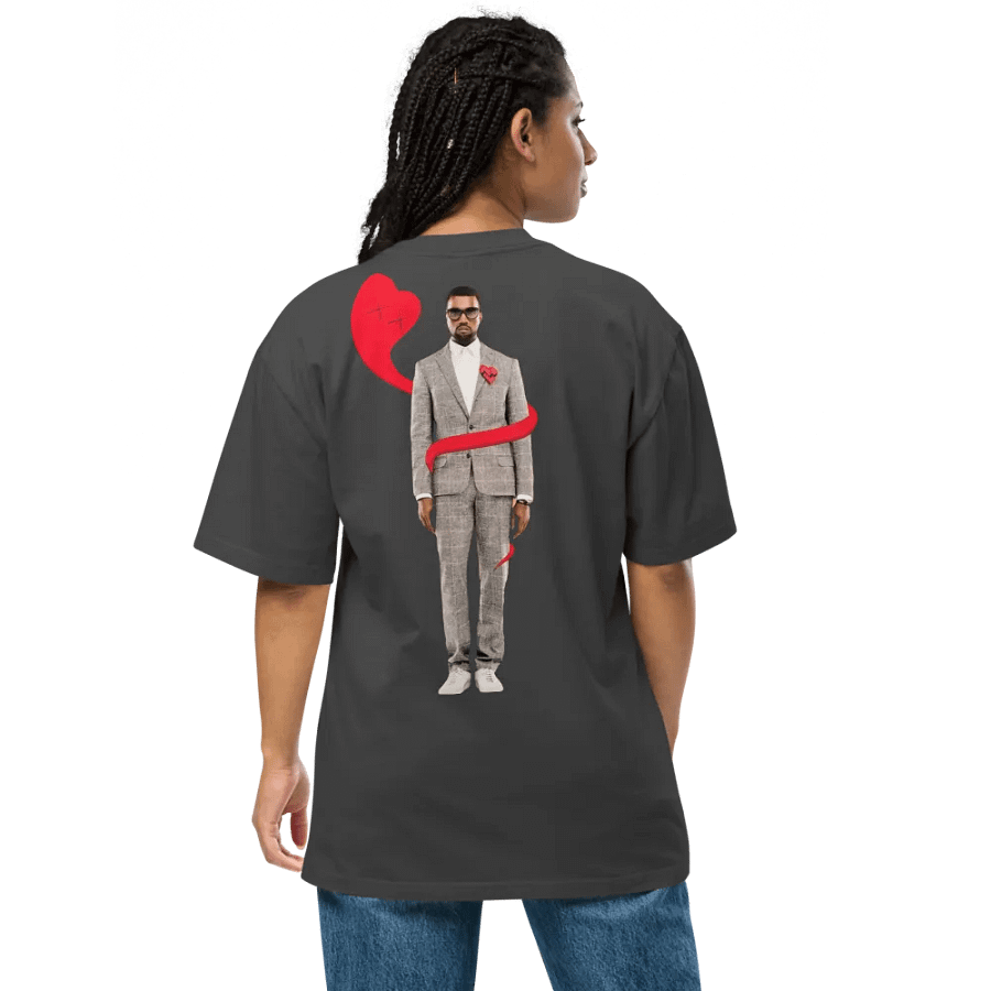 KANYE 808'S & HEARTBREAK OVERSIZED TEE product image (13)