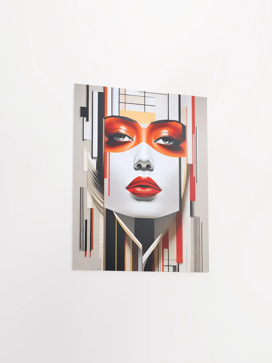 Beauty Mask - Poster - Small and Standard Sizes - 8x10-11x14-12x16-16x20 Inches product image (9)