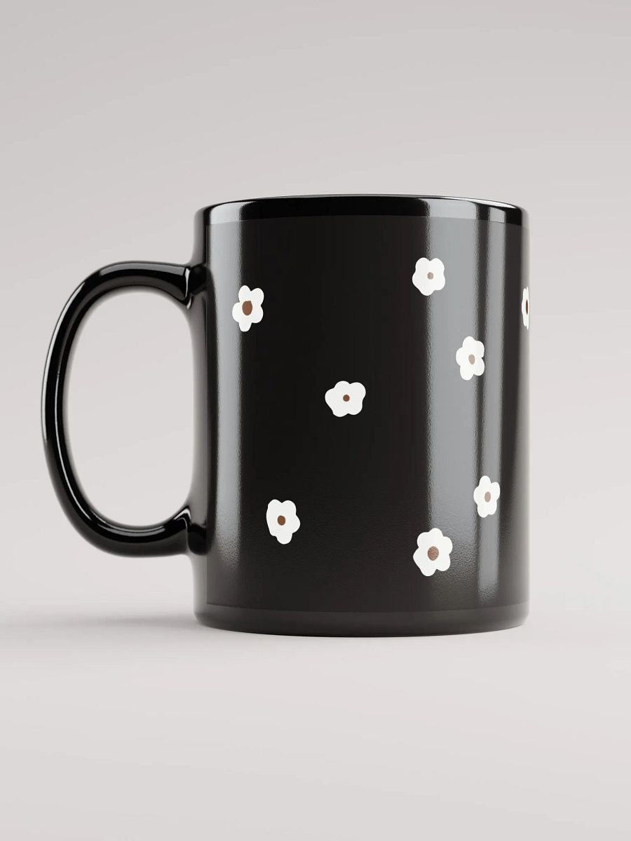 SMALL FLOWERS BEAUTIFUL COLORS CONTRAST SHINY MUG product image (6)