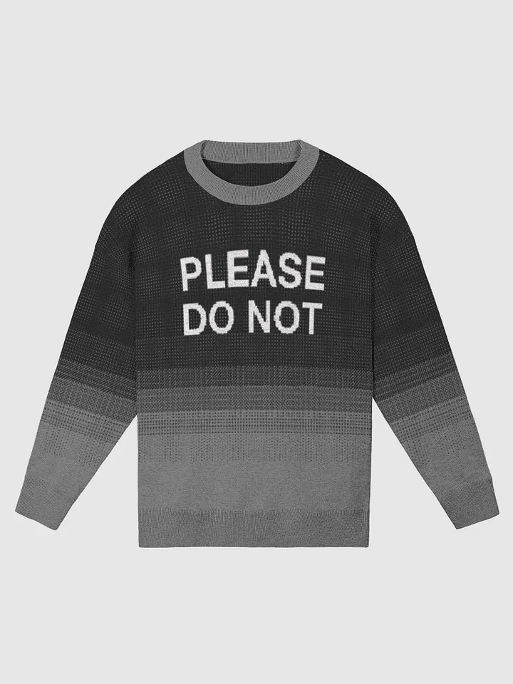 Please Do Not Knitted Crewneck Sweater Relaxed Fit product image (2)