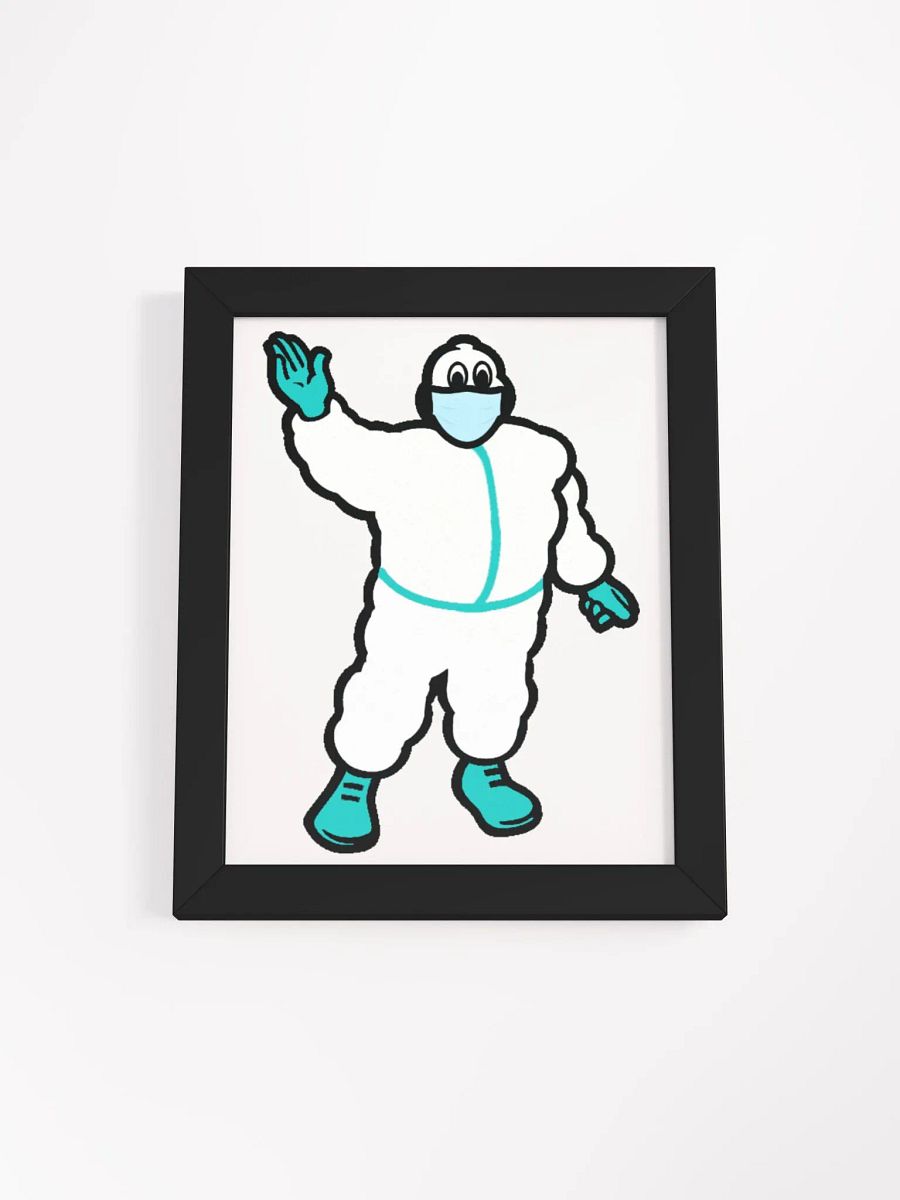 Dr Bibendum Framed High-Quality Matte Poster product image (1)