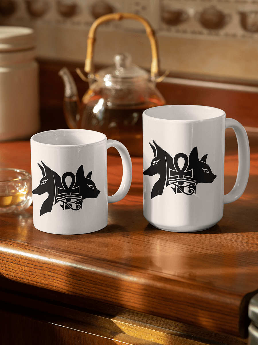 Anubis, Bastet, Ankh & Wadjet Mug product image (1)