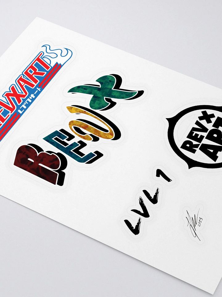 Sticker Sheet Uno product image (2)