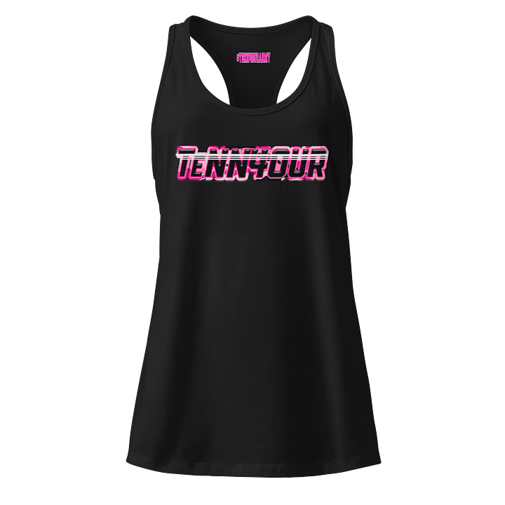 Pink Camo Racerback Tank: TENN4OUR Edition product image (1)