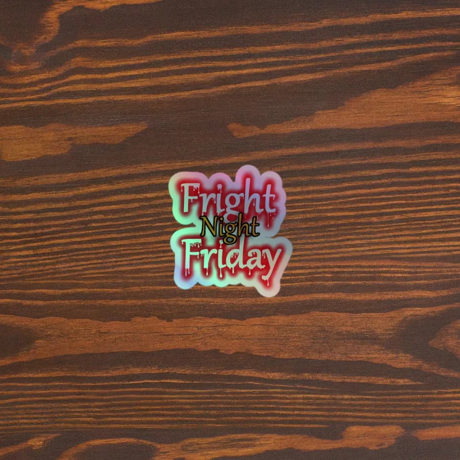 FNF Logo Holo Sticker product image (5)