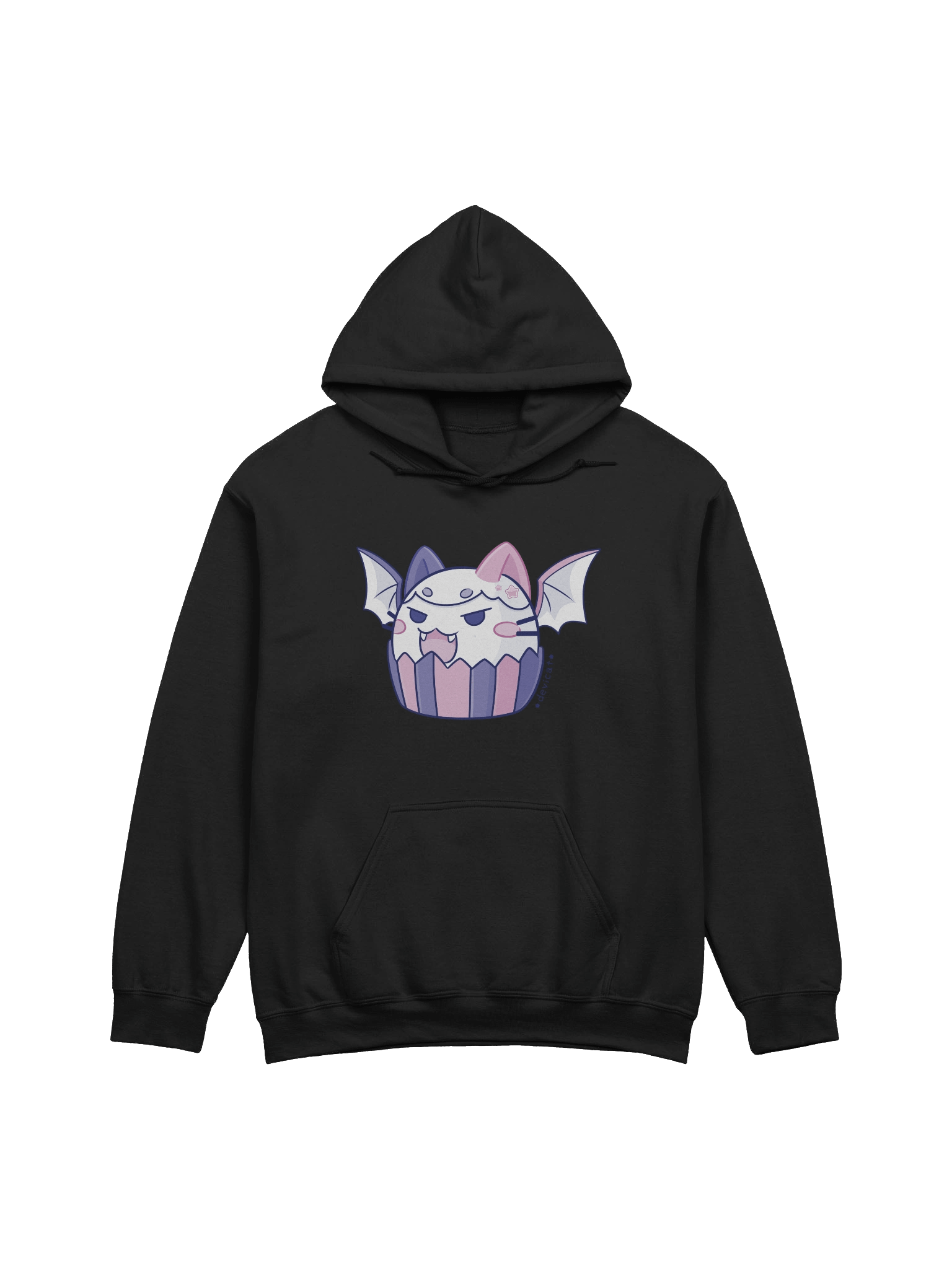 Hoodie • CandiCat Bat Cupcake • 2023 product image (1)