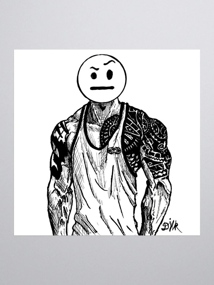 The Rock 🤨 Sticker product image (1)