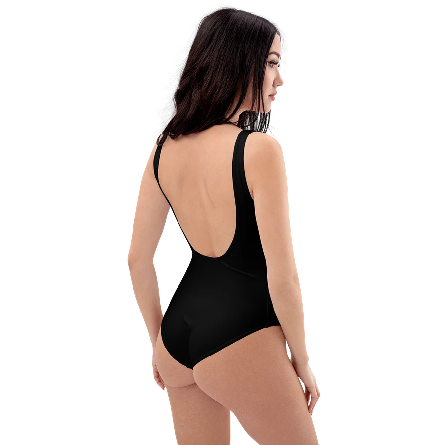 Standing Girl Bear Black One Piece Swim Suit product image (4)