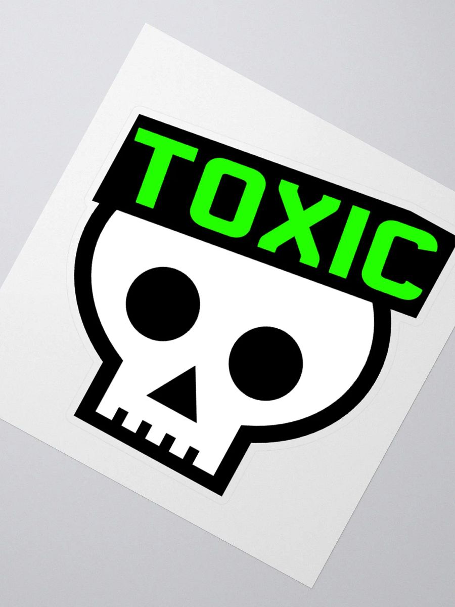 Toxic Sticker product image (2)