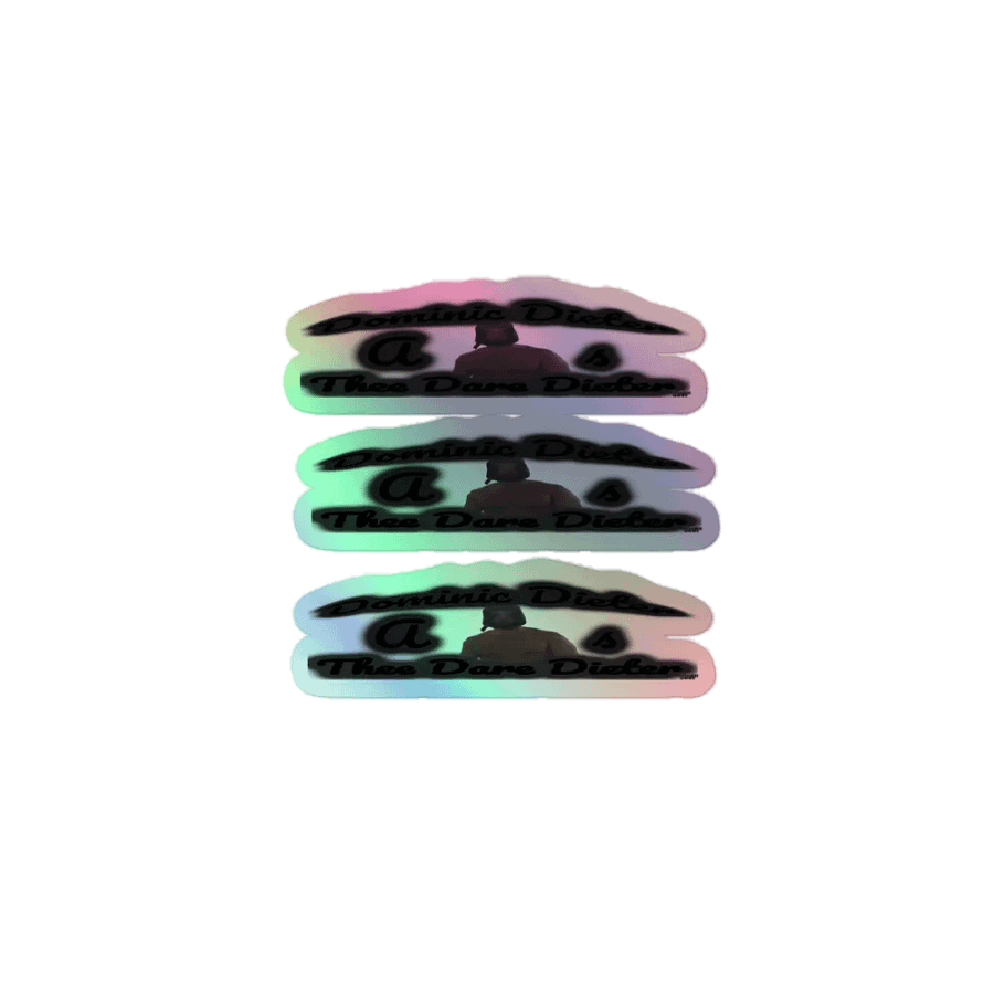 Dominic Dieter As Thee Dare Dieter 02 - Kiss-Cut Holographic Sticker Sheet product image (1)