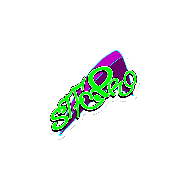 STFC.PRO Graffiti Die-Cut Magnet product image (2)