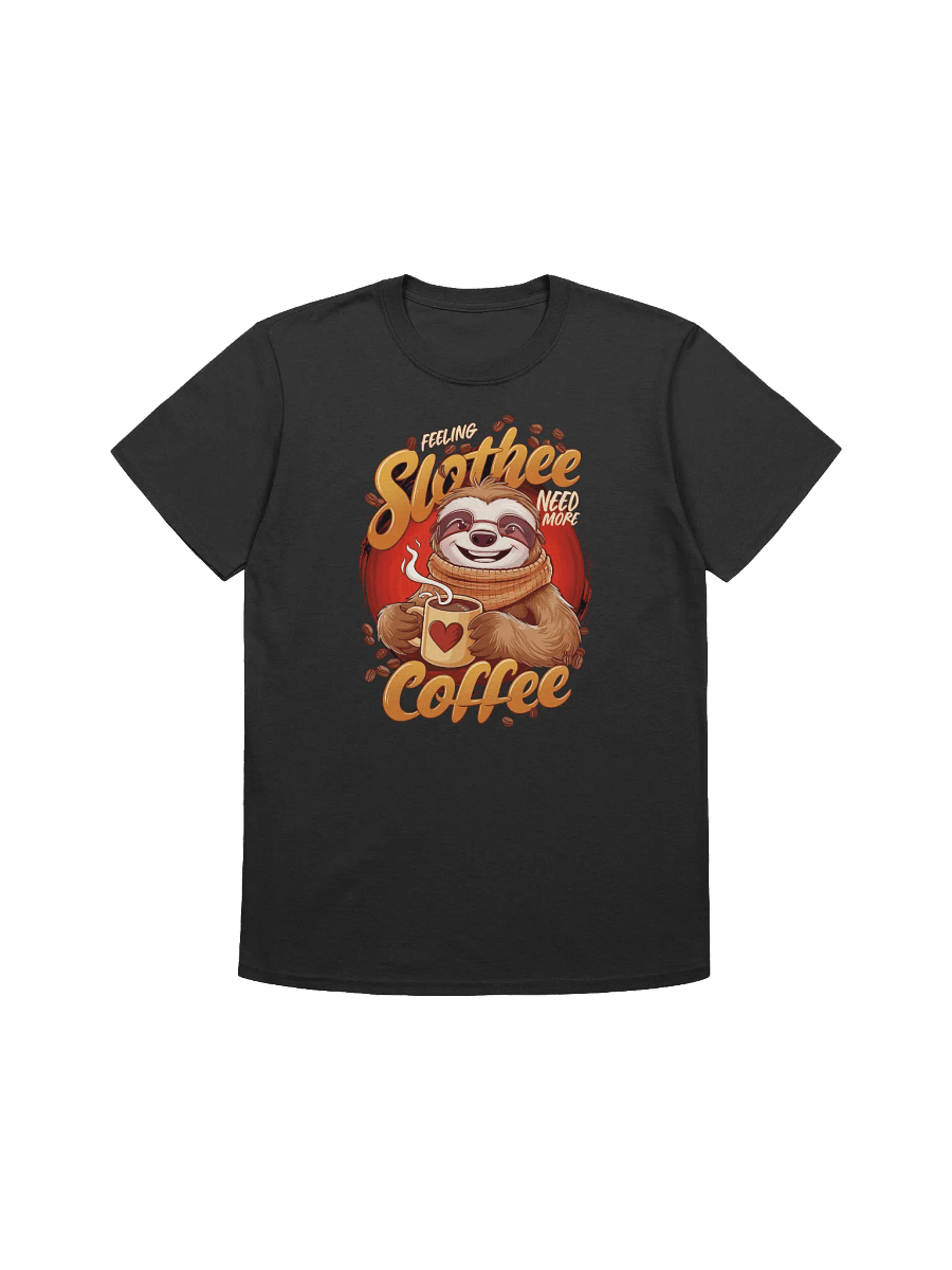 Sloth Lover - Feeling Slothee? Coffee Lover T-Shirt product image (5)