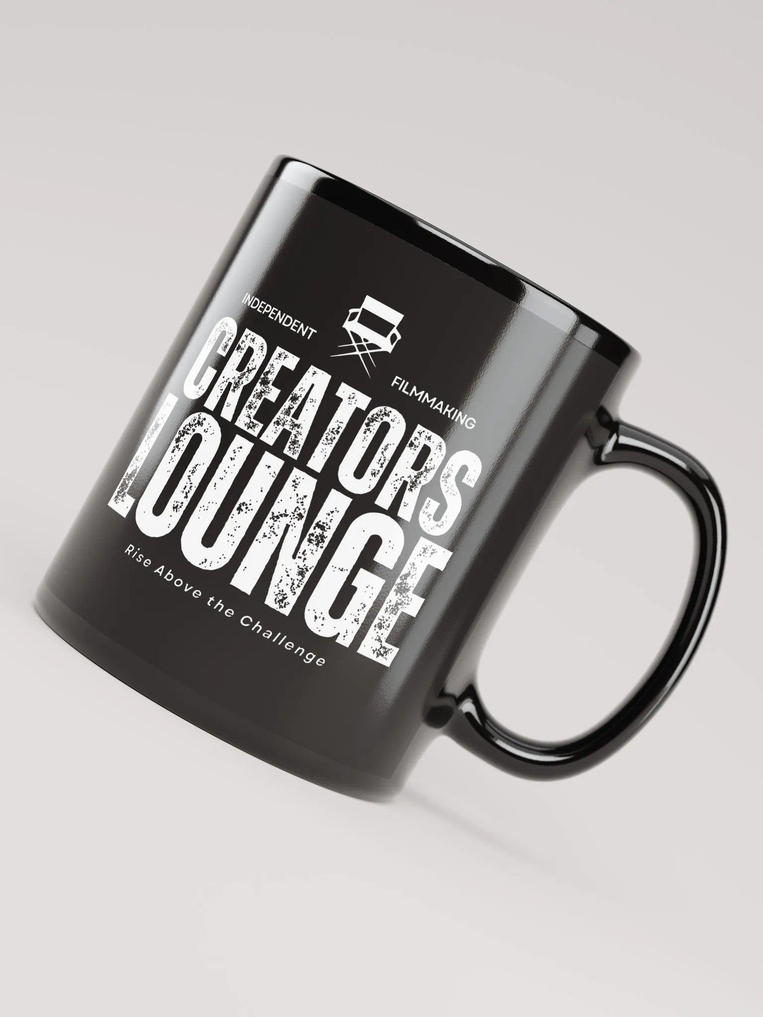 The Creators Lounge Black Glossy Mug product image (7)