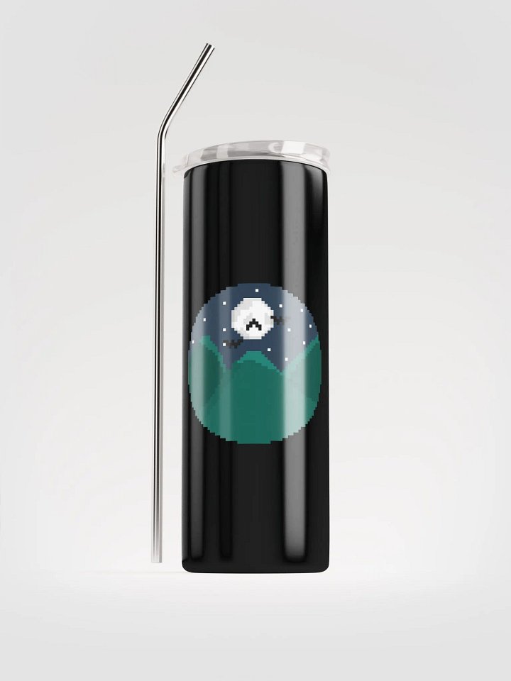 Mountain Harbingerofbeth Logo Tumbler designed by Cassafrassarole product image (1)