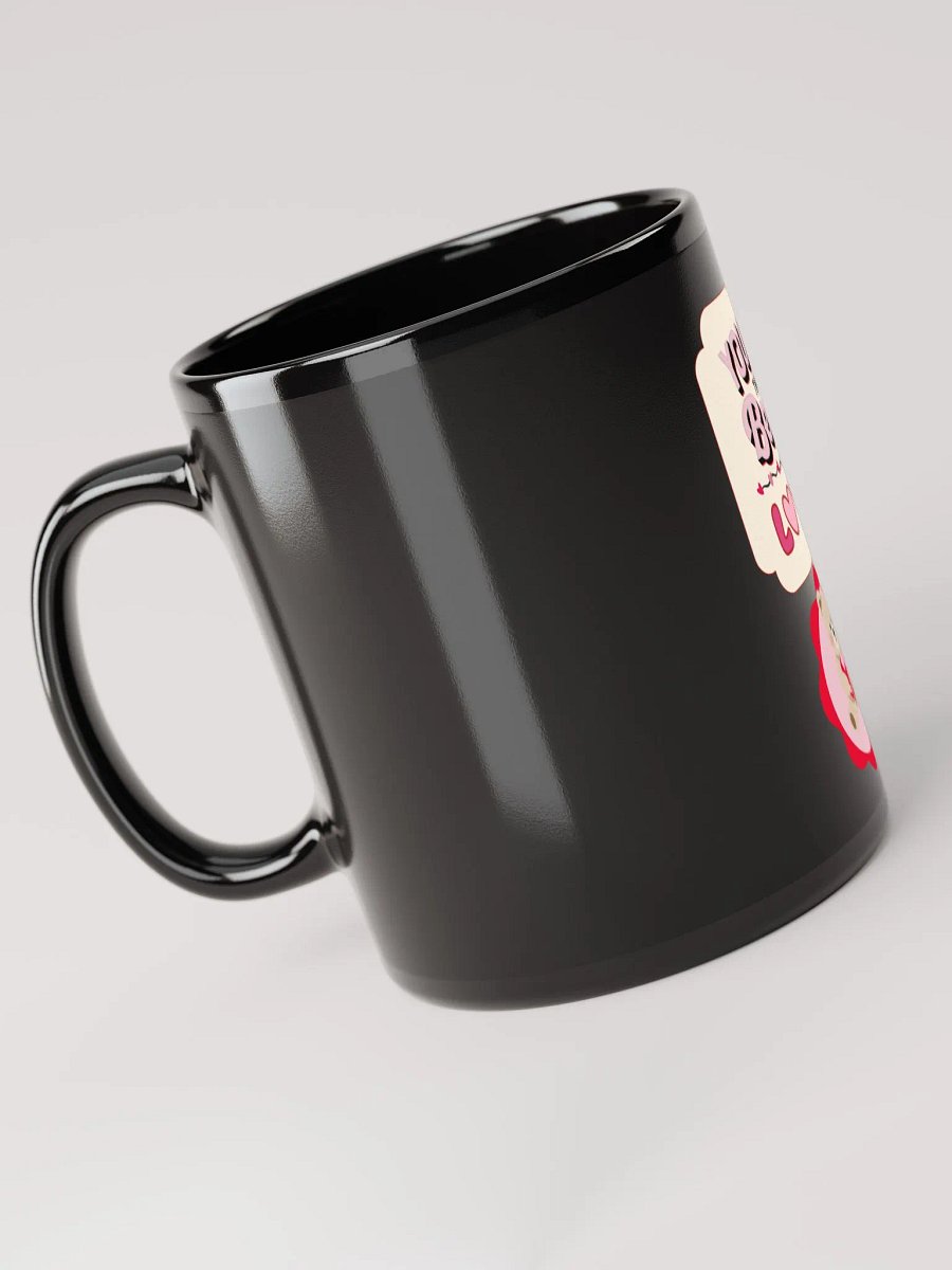 Teddy Love Black Glossy Mug (Best gift for Females) product image (3)