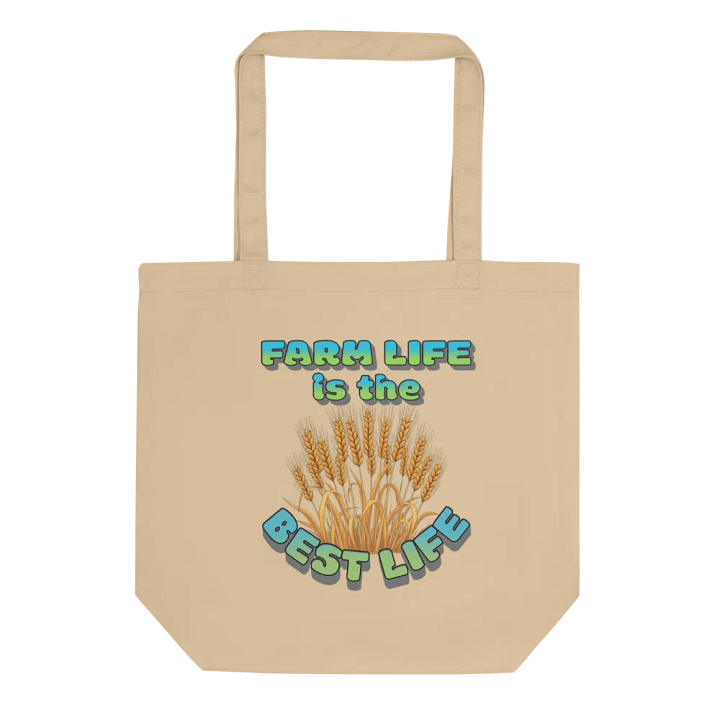 Farm Life Is The Best Life Eco-Friendly Tote Bag product image (1)