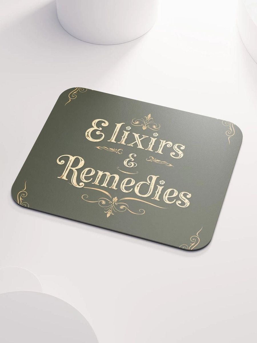 Vintage Elixirs & Remedies Mouse Pad product image (3)