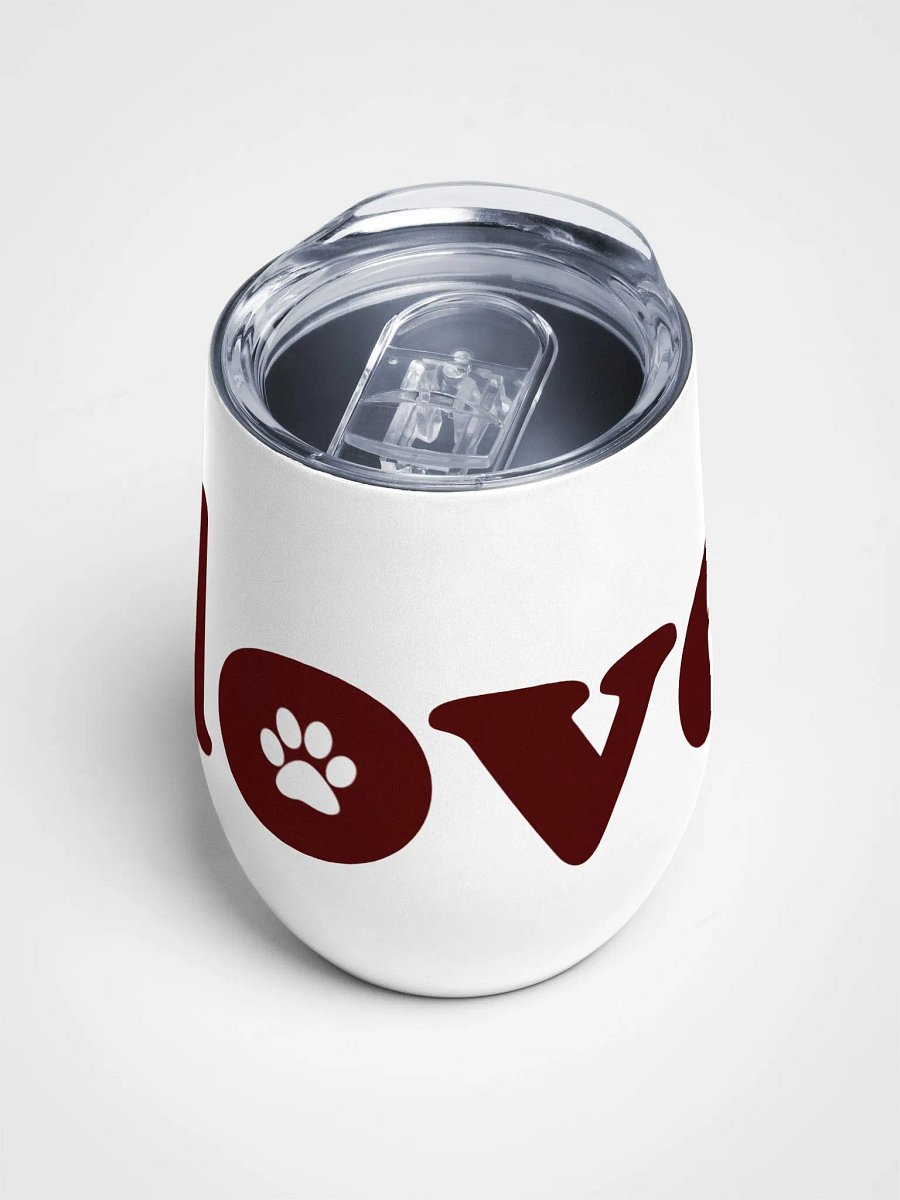 LOVE. / Dog Lover Wine Tumbler product image (4)