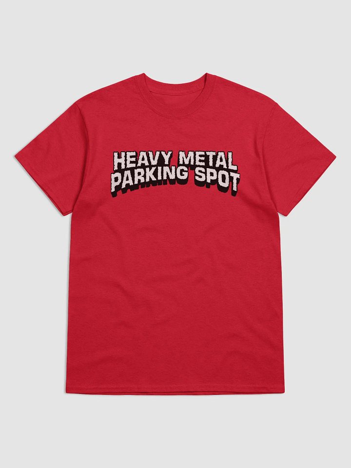 Bold Logo - White on Red T-shirt product image (2)