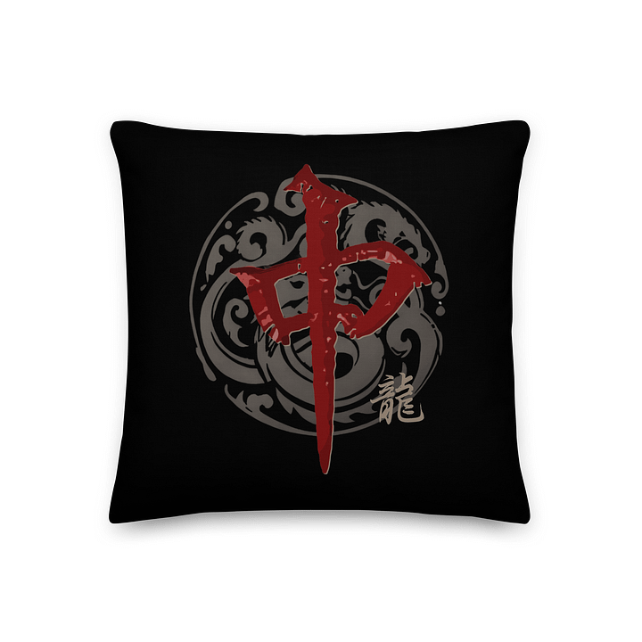 Awesome Mahjong Throw Pillow product image (2)