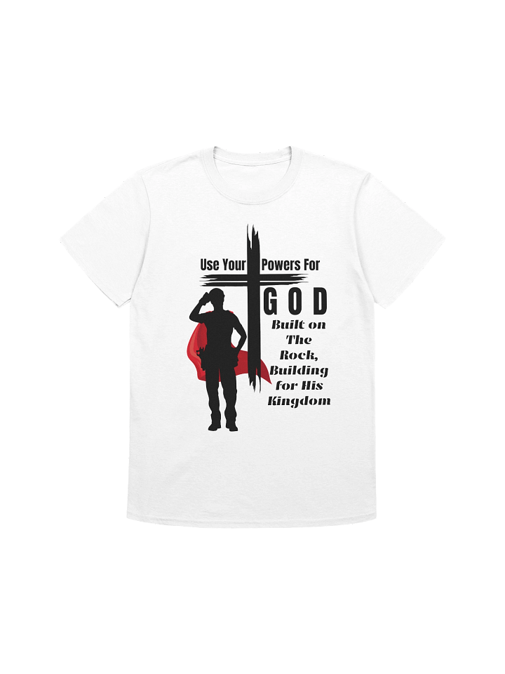 Use your powers for God - Marvel at His Goodness, Christian Superhero T-Shirt product image (1)