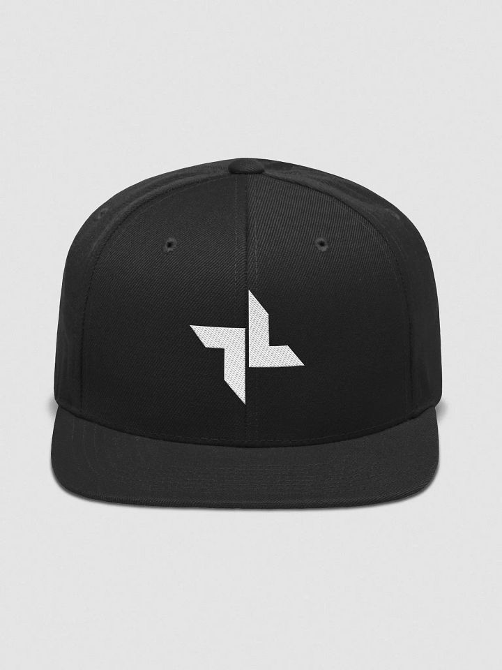 TL Flat Snapback (Wool - White Logo #2) product image (1)