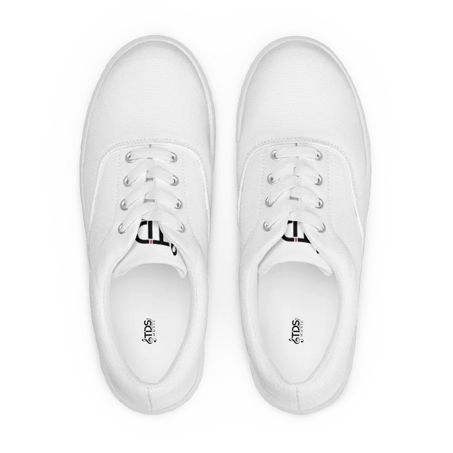 TDS Music Men's White Canvas Sneakers: Exclusive Design for Ultimate Comfort and Style product image (3)