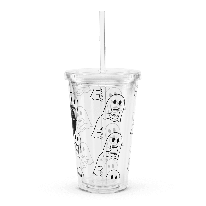 Spooky Spice | Clear Evergreen Tumbler (Black) product image (2)