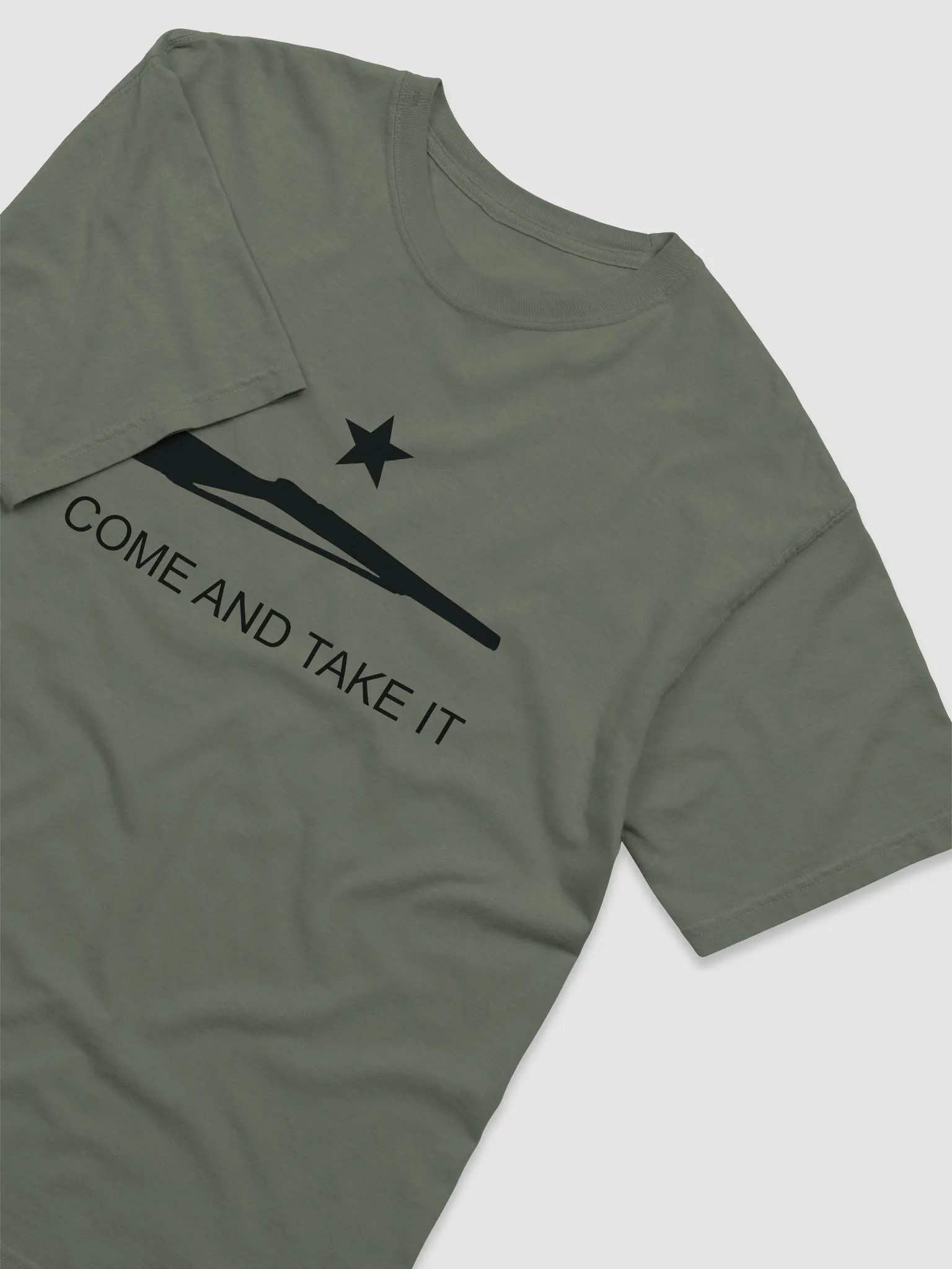 Come and Take It Black Graphic T-Shirt product image (3)