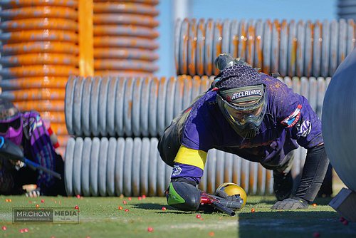 Some people tiptoe through life. We crawl, dive, and claw our way to the win. 💥🐒💜 #PMDR #PaintballFamily #SendIt  #paintball ...