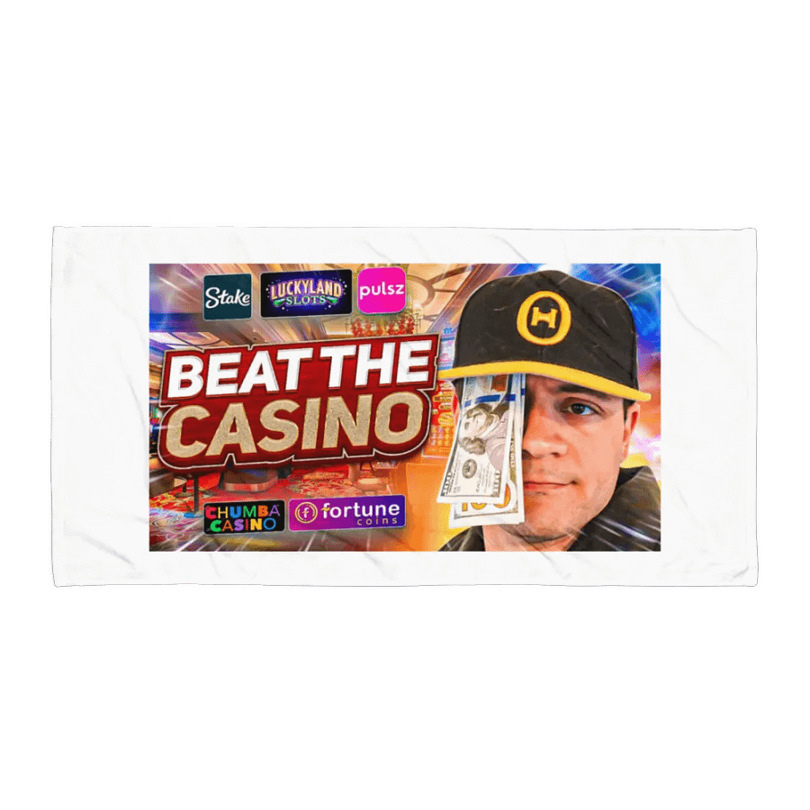 Beat the casino towel product image (1)
